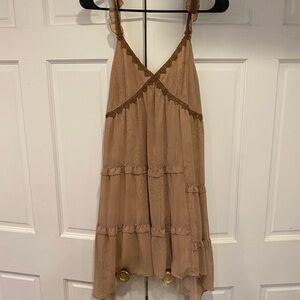 Axes femme camisole tulle slip dress
